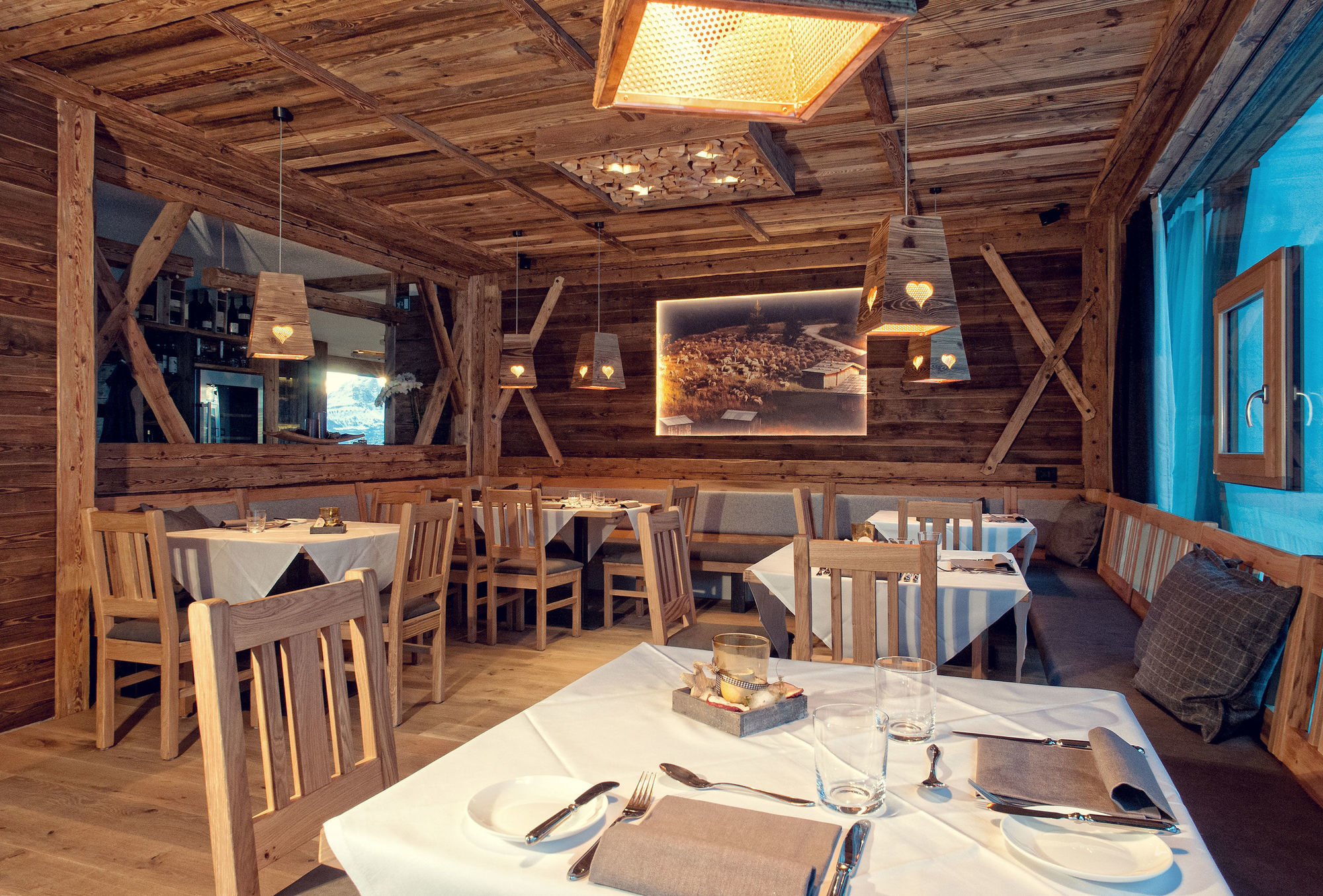 Alpine Hotel Gran Foda' 圣维吉利奥 餐厅 照片