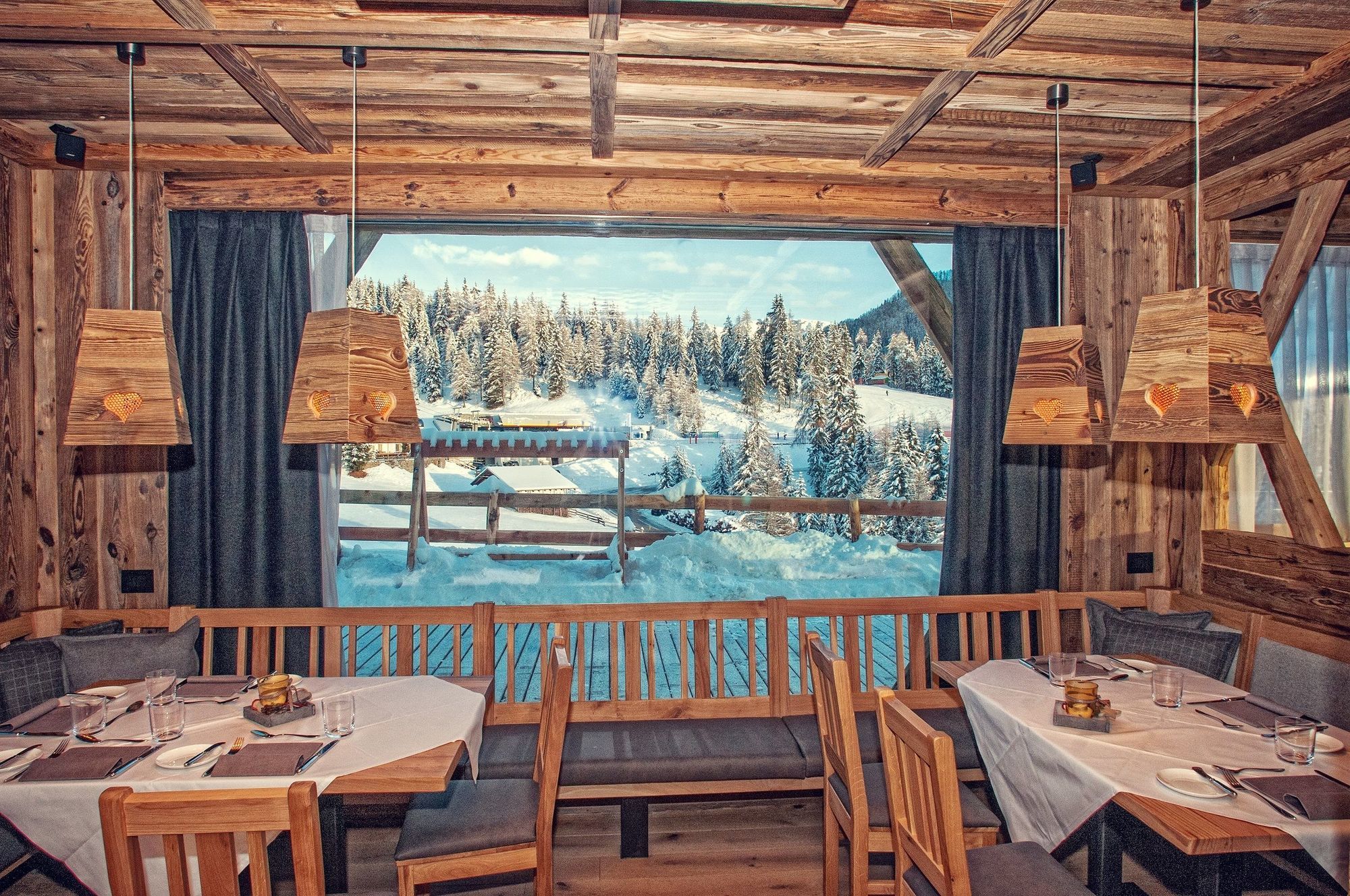 Alpine Hotel Gran Foda' 圣维吉利奥 餐厅 照片